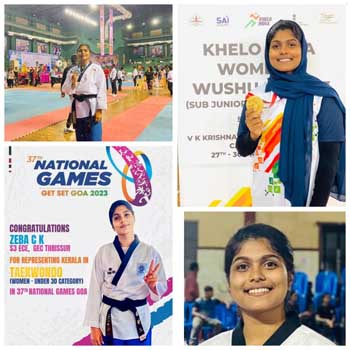 Strong women leads Taekwondo 2022-23. Got selected to Khelo India and National Games-23