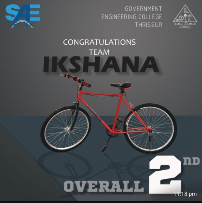 SAE bicycle competition 2021